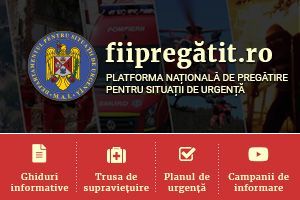 PLATFORMA NAȚIONALĂ DE PREGĂTIRE PENTRU SITUAȚII DE URGENȚĂ