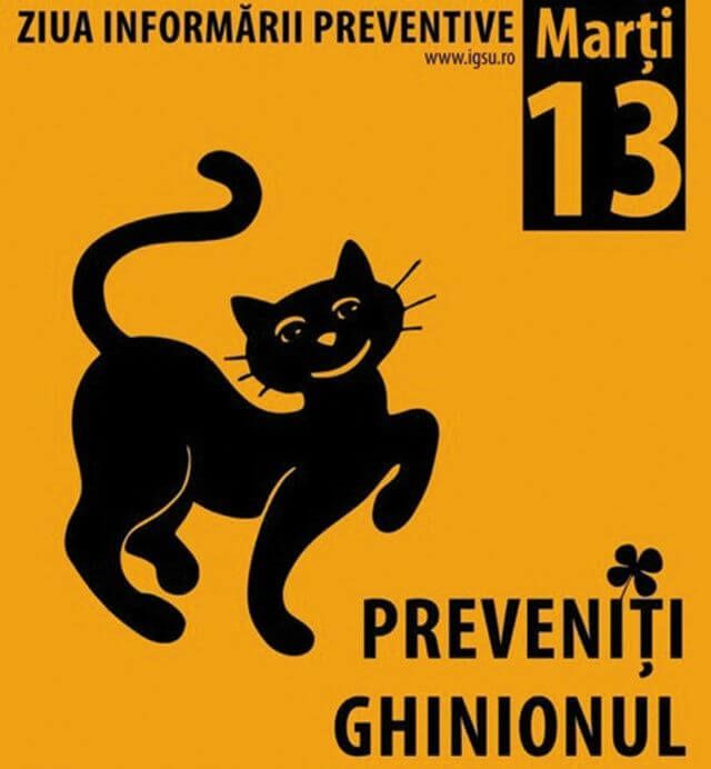 CAMPANIA ZIUA INFORMĂRII PREVENTIVE - MARȚI 13