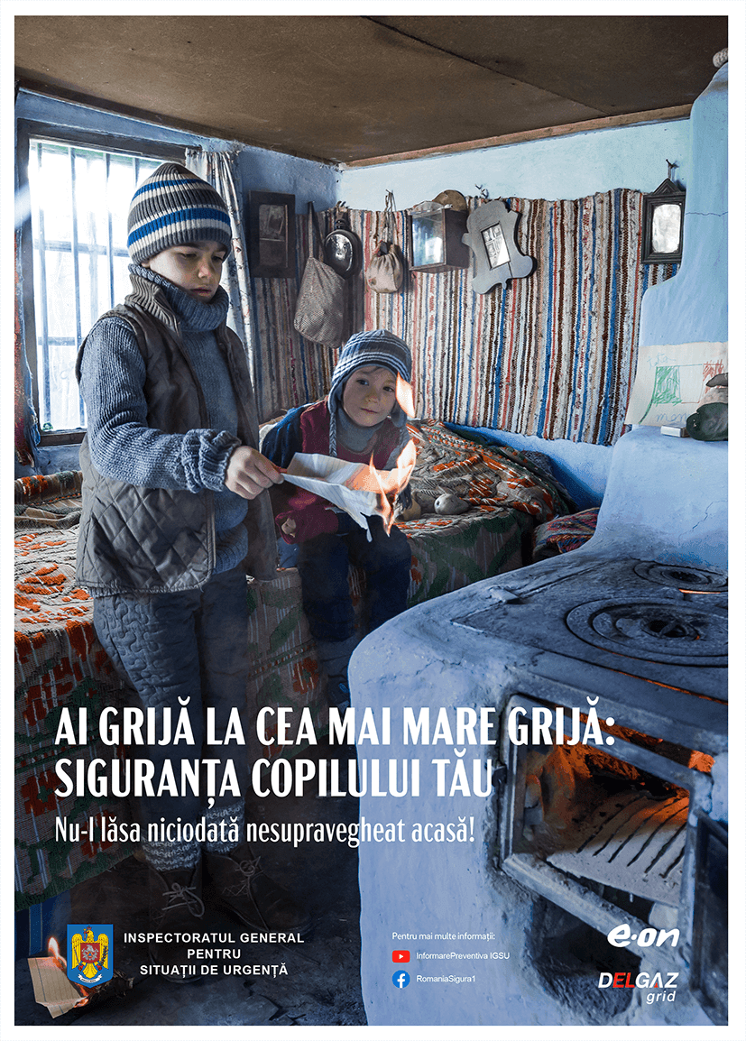 CAMPANIA ”AI GRIJĂ LA CEA MAI MARE GRIJĂ - SIGURANȚA COPILULUI TĂU”